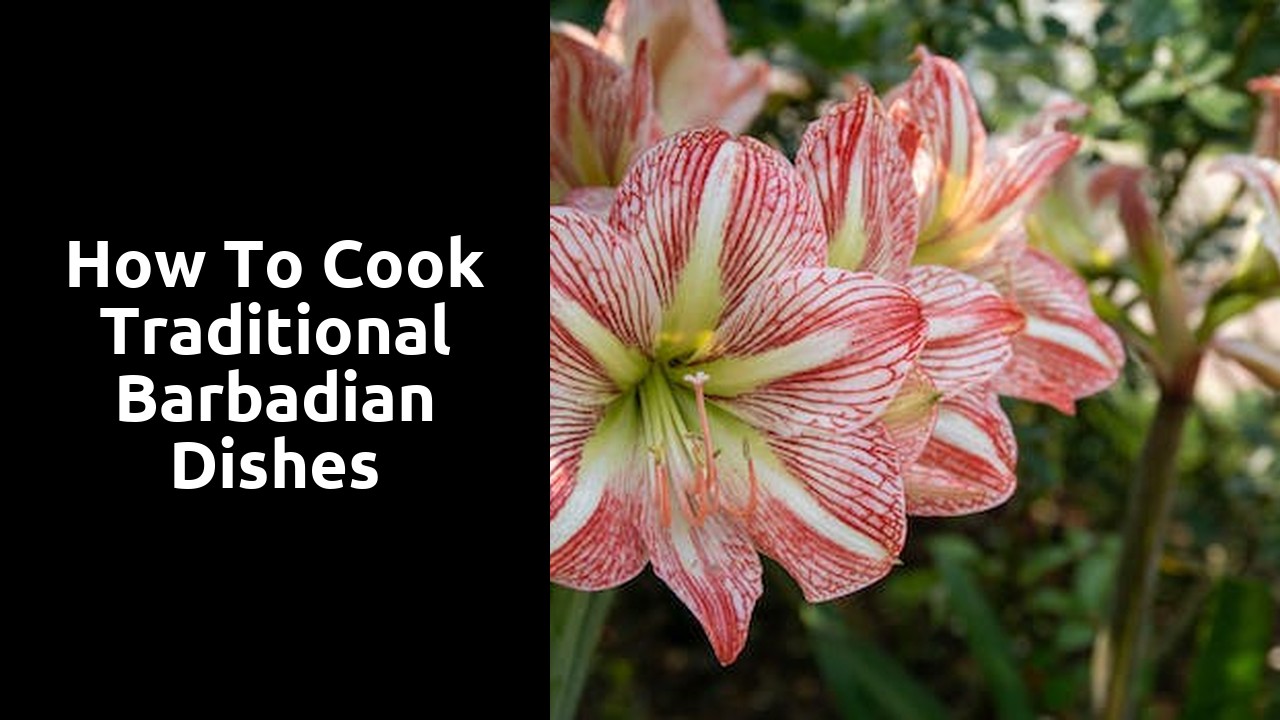 How to Cook Traditional Barbadian Dishes