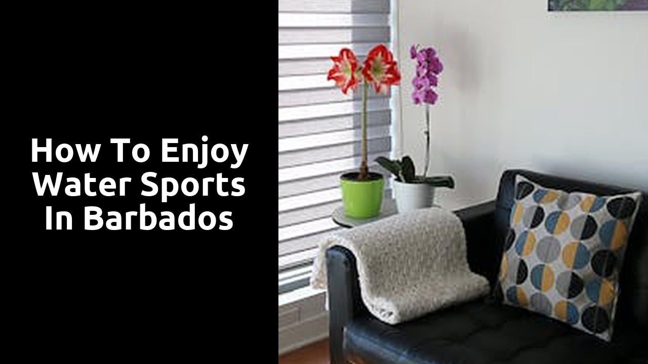 How to Enjoy Water Sports in Barbados