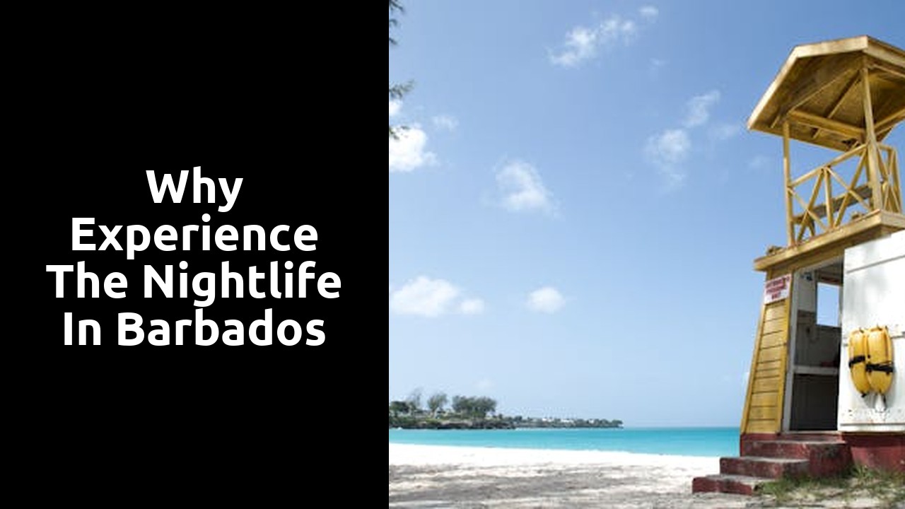 Why Experience the Nightlife in Barbados